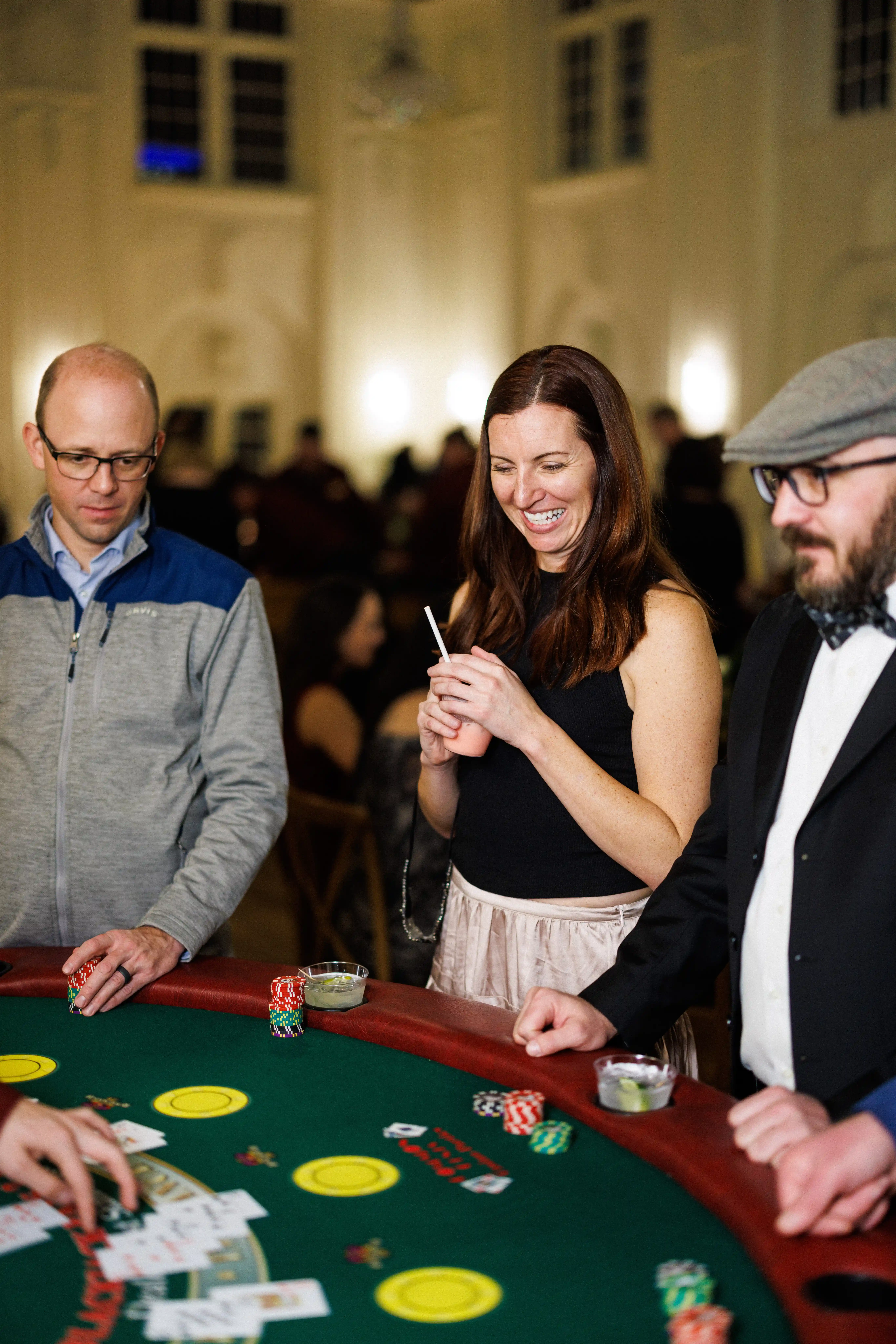 Social event in the ballroom