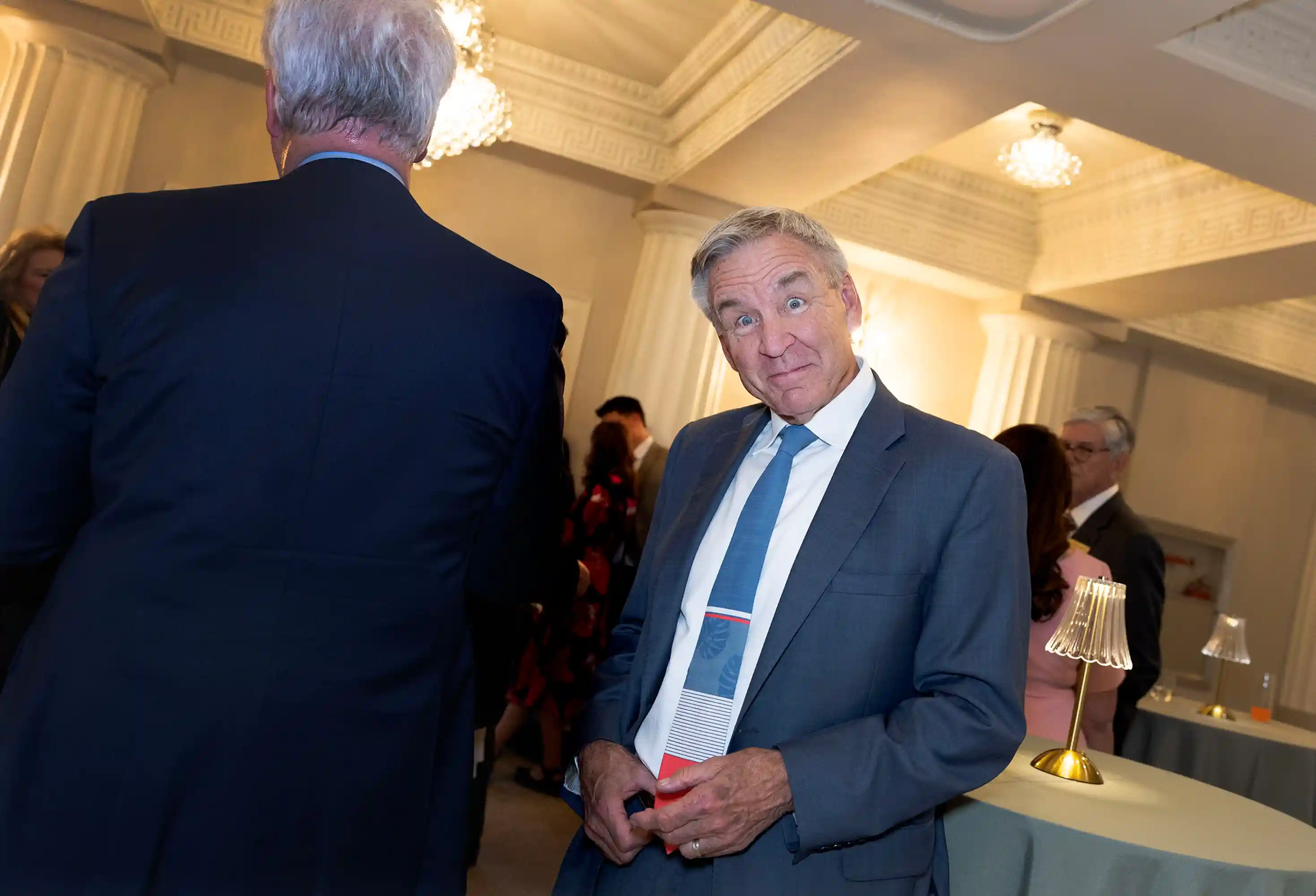 Dinner at a corporate event