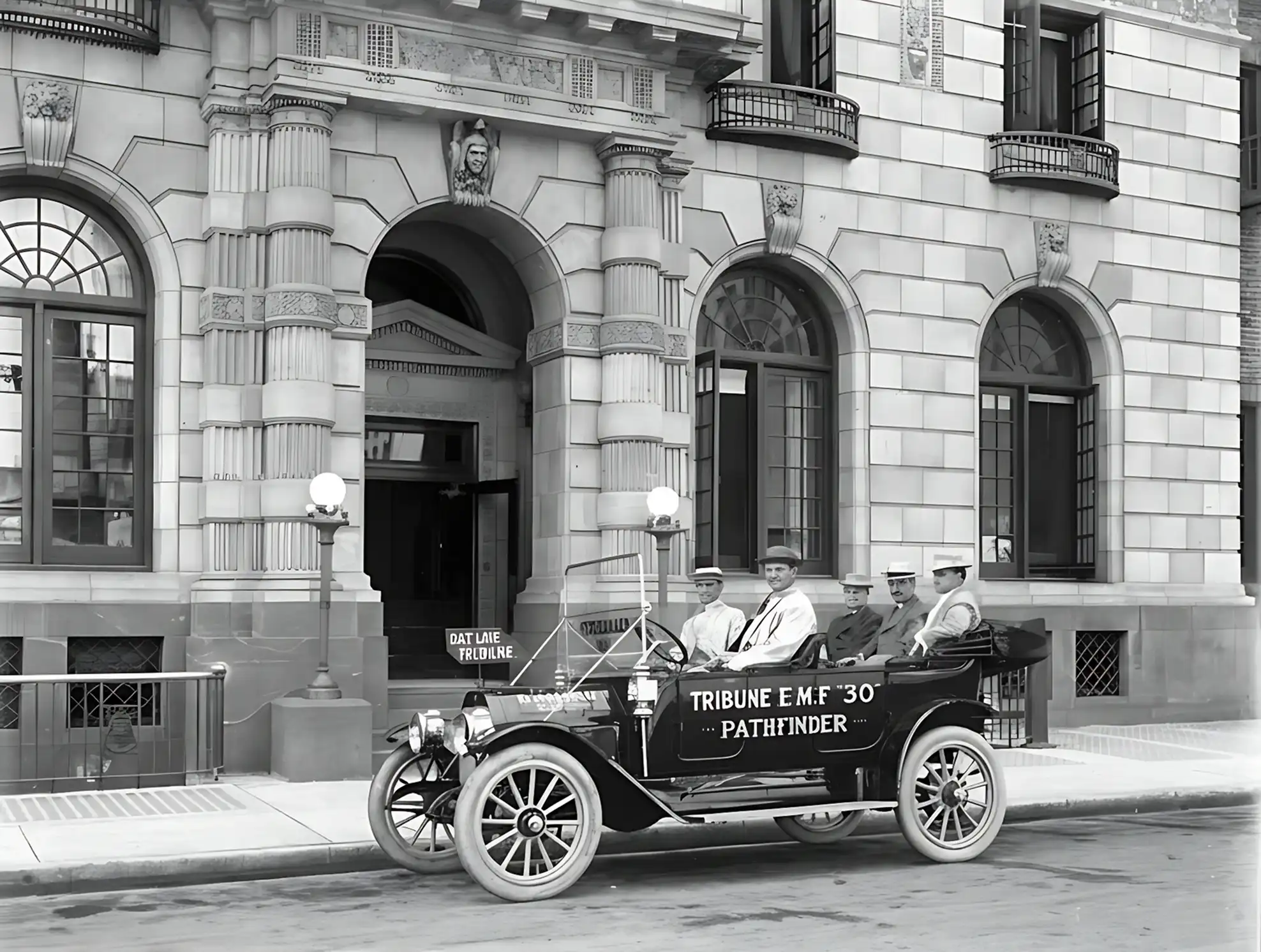 Historic detail associated with The Commercial Club