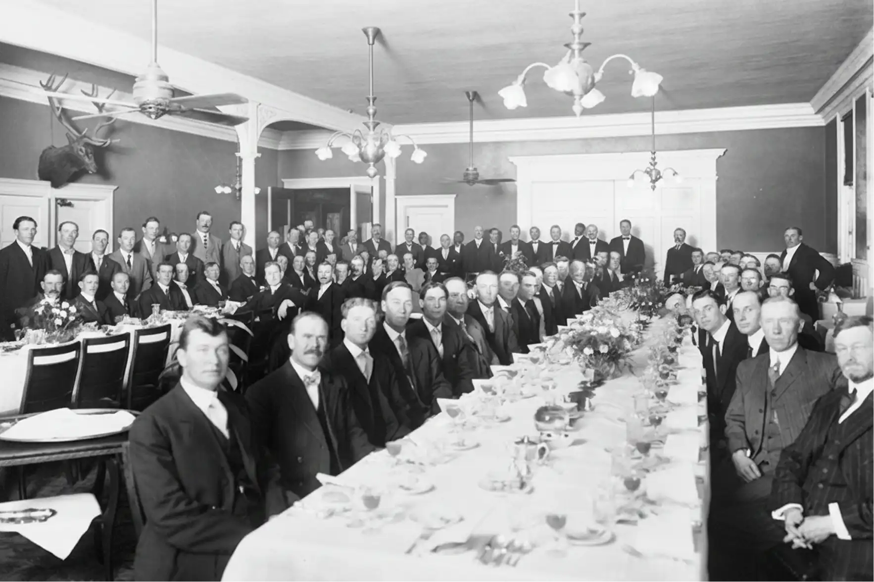 Historic detail associated with The Commercial Club