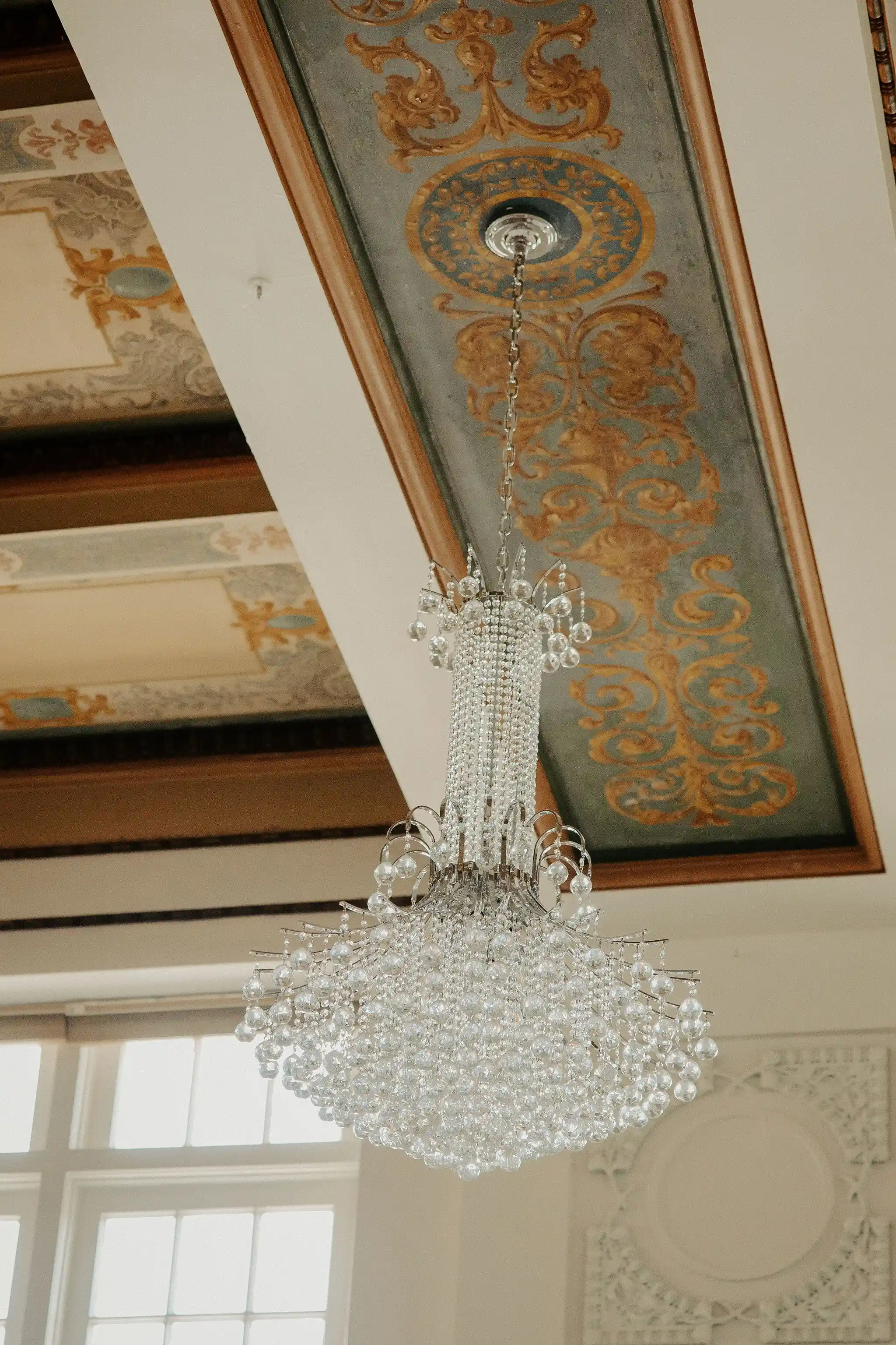 The ballroom interior